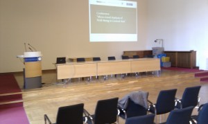 Conference about to start